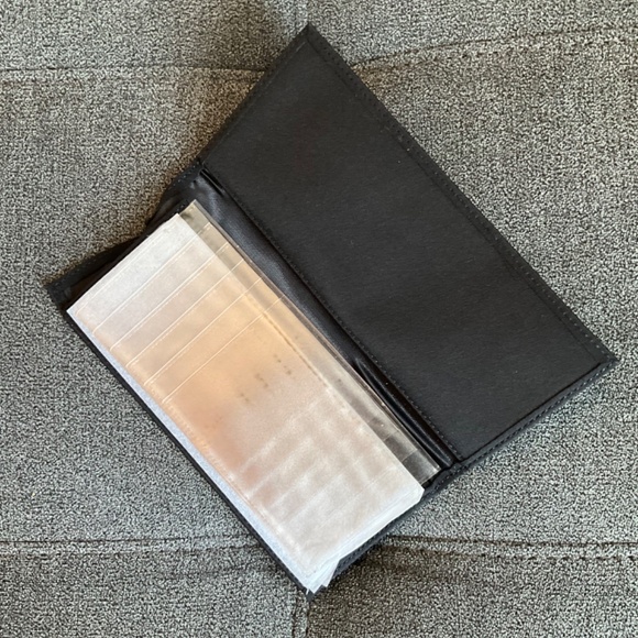 NWT Nine West Black Wallet with Checkbook Multiple Credit Card Holders - Picture 10 of 10